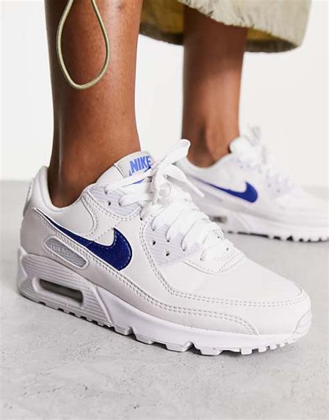 nike air max 90 blauw wit|air max 90s off white.